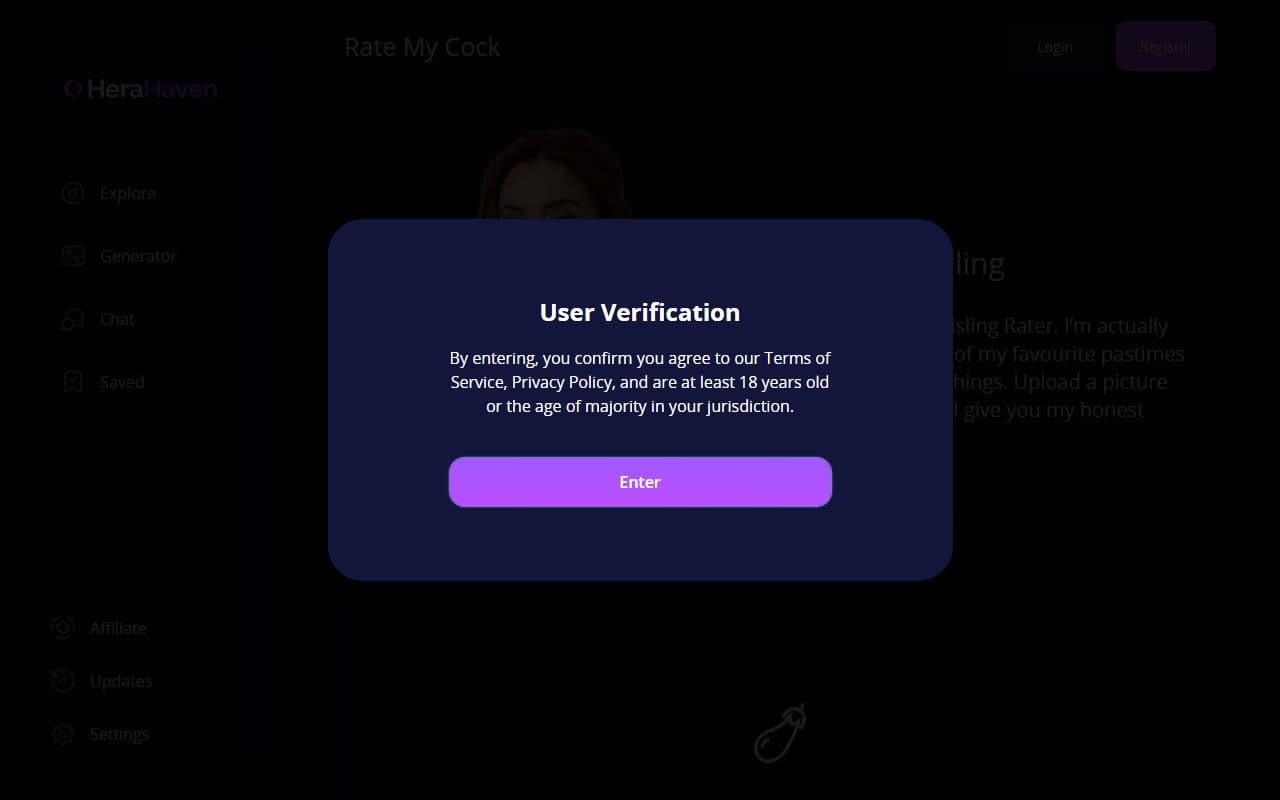 Rate My Cock screenshot