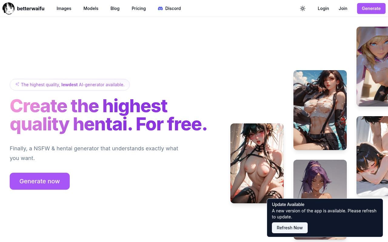 BetterWaifu screenshot